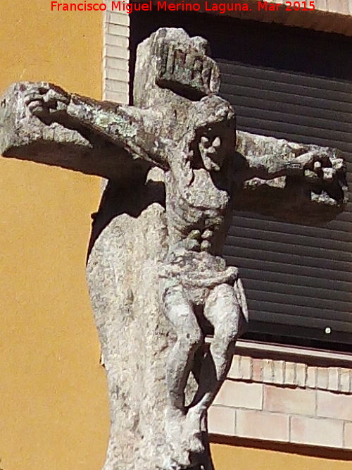 Cruz del Altozano del Convento - Cruz del Altozano del Convento. Cristo