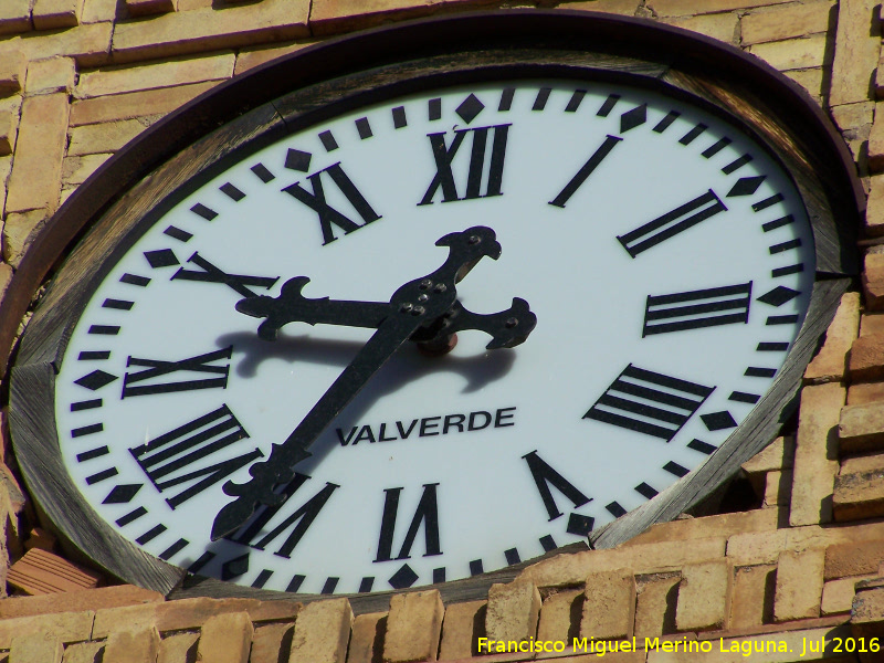 Ayuntamiento de Navas de San Juan - Ayuntamiento de Navas de San Juan. Reloj