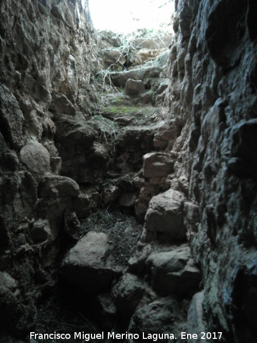 Castillo de Ero - Castillo de Ero. Escalera