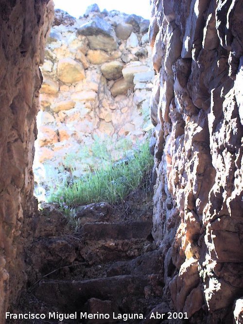 Castillo de Ero - Castillo de Ero. Escalera