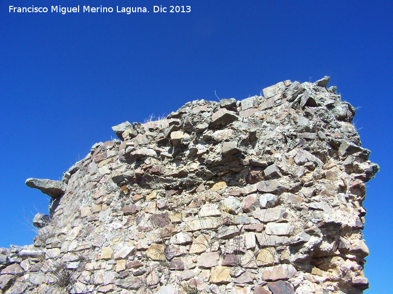 Castillo de Torre Alver - Castillo de Torre Alver. Arranque de la bveda de la Torre del Homenaje