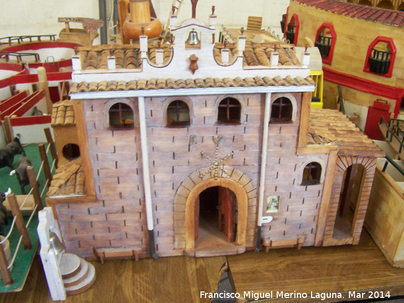 Ermita de la Virgen de la Estrella - Ermita de la Virgen de la Estrella. Maqueta de la Ermita de la Estrella de Francisco Ortiz Lpez