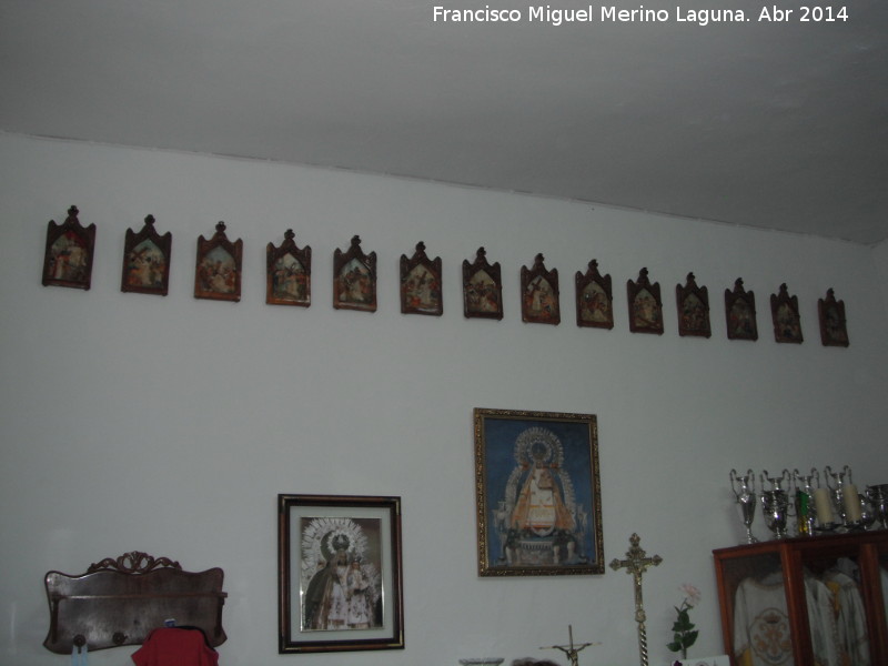 Ermita de la Virgen de la Estrella - Ermita de la Virgen de la Estrella. Va Crucis de la Sacrista