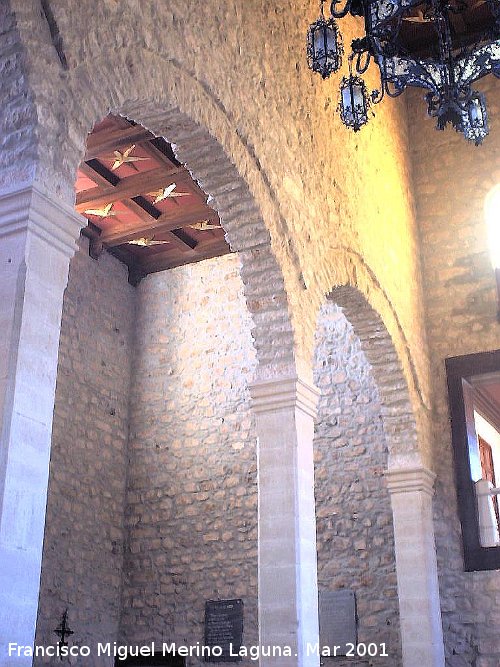 Ermita de la Virgen de la Estrella - Ermita de la Virgen de la Estrella. Arcos del interior