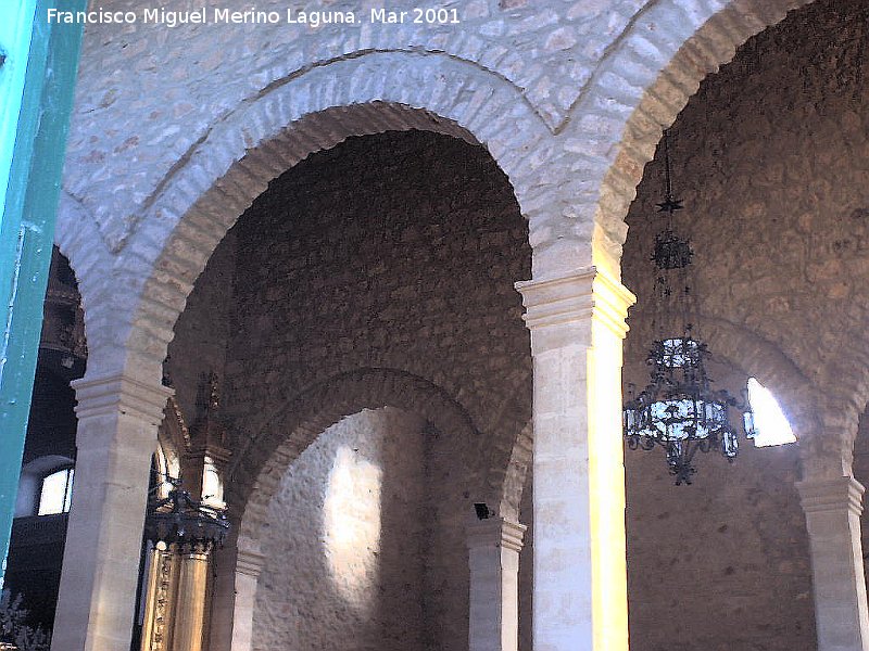 Ermita de la Virgen de la Estrella - Ermita de la Virgen de la Estrella. Arcos del interior