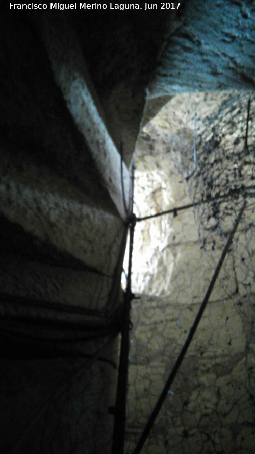 Iglesia de San Juan Bautista - Iglesia de San Juan Bautista. Escaleras de caracol de la torre