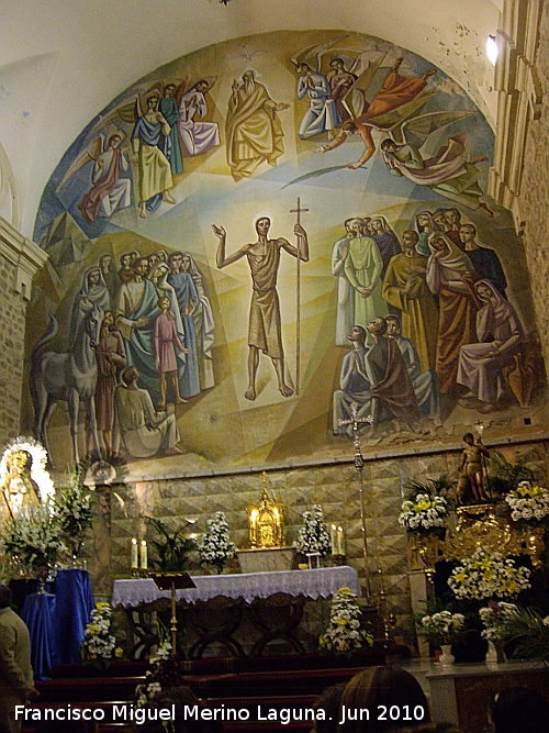 Iglesia de San Juan Bautista - Iglesia de San Juan Bautista. Fresco de Baos