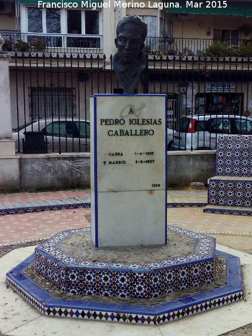 Monumento a Pedro Iglesias Caballero - Monumento a Pedro Iglesias Caballero. 