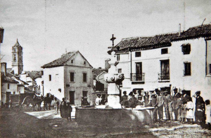 Plaza de San Agustn - Plaza de San Agustn. Foto antigua