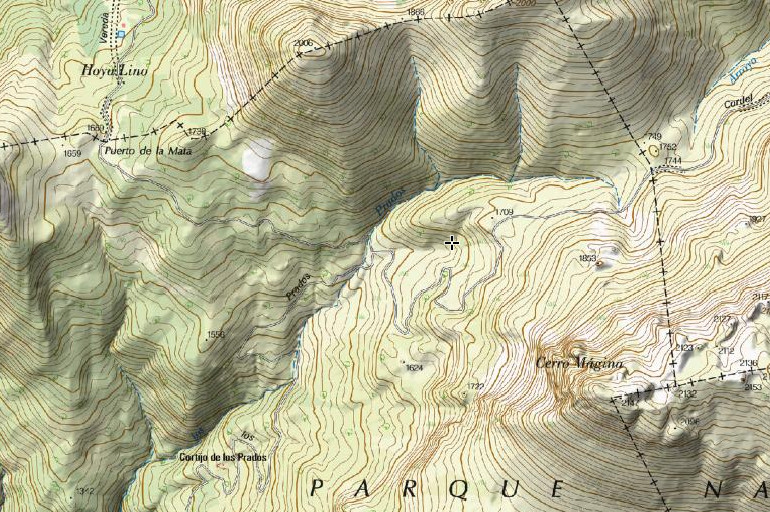 Fuente Pilas de Fuenfra - Fuente Pilas de Fuenfra. Mapa