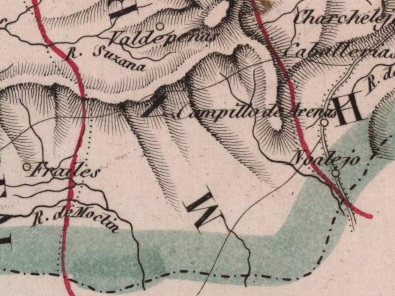 Historia de Noalejo - Historia de Noalejo. Mapa 1847