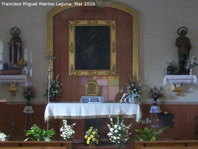 Ermita de Beln - Ermita de Beln. Altar
