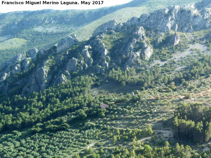 Casa de Yenares - Casa de Yenares. Desde la Llana