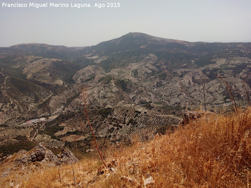 Sierra de Alta Coloma - Sierra de Alta Coloma. Desde el Castillo de Arenas