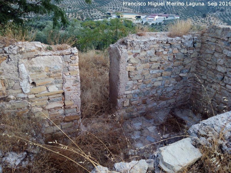 Casera de Tapia - Casera de Tapia. Puerta con Los Villares al fondo