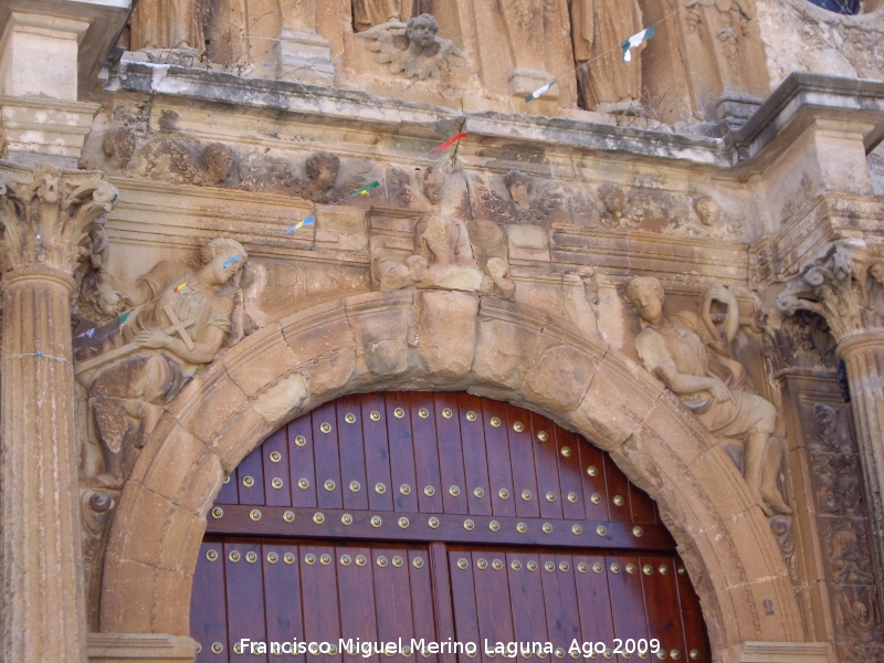 Iglesia de la Asuncin - Iglesia de la Asuncin. Arco de la portada