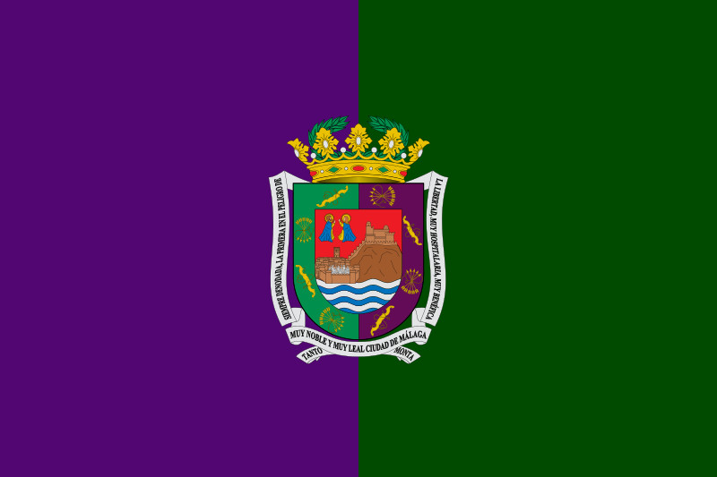 Málaga - Málaga. Bandera