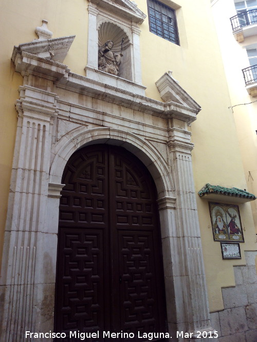 Convento de las Catalinas - Convento de las Catalinas. Portada