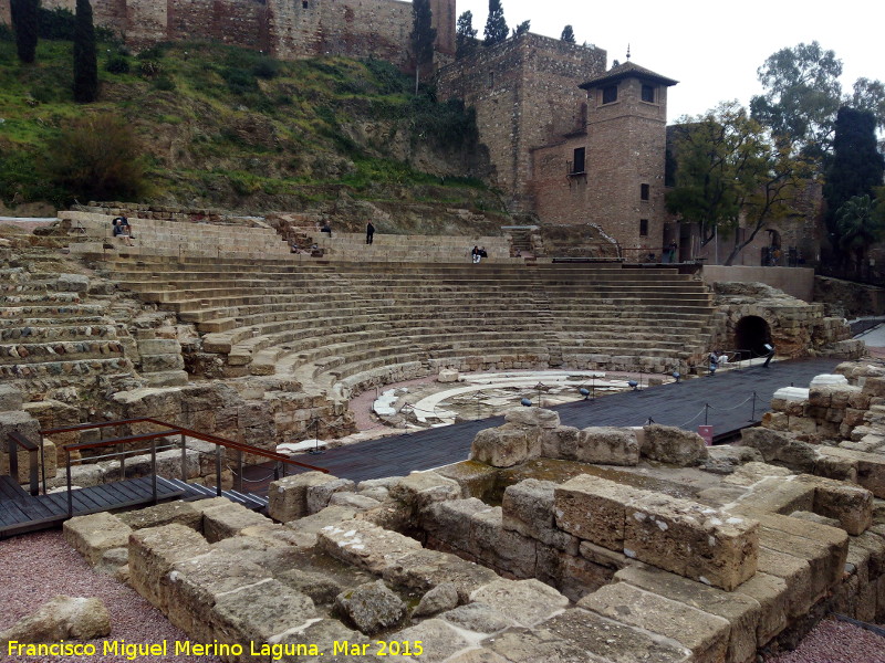 Teatro Romano de Mlaga - Teatro Romano de Mlaga. 