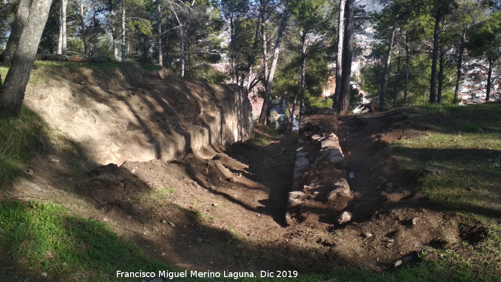 Bastin de Santa Catalina - Bastin de Santa Catalina. Excavacin arqueolgica