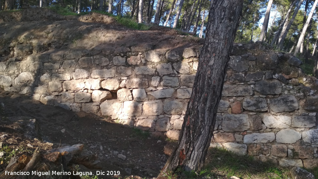 Bastin de Santa Catalina - Bastin de Santa Catalina. Muro del callejn