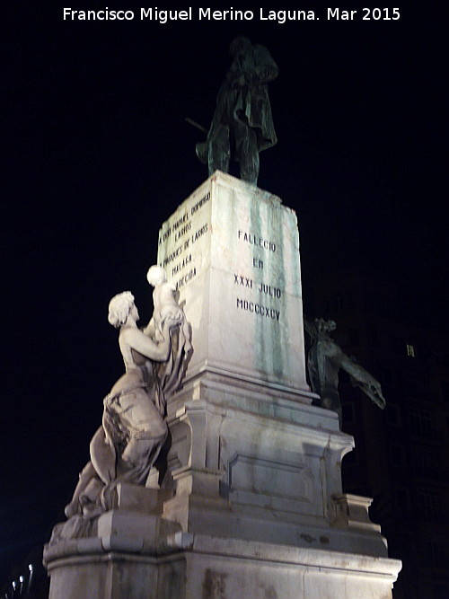 Monumento al Marqus de Larios - Monumento al Marqus de Larios. 