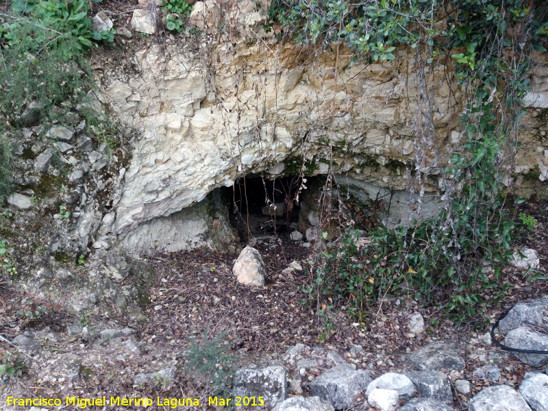 Mina de agua de la Fuente de la Piedra - Mina de agua de la Fuente de la Piedra. Entrada