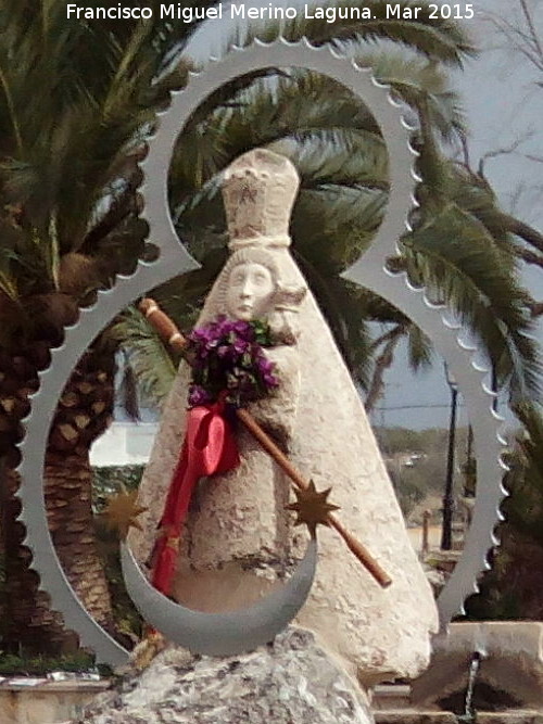 Monumento de la Virgen de la Cabeza - Monumento de la Virgen de la Cabeza. Virgen de la Cabeza