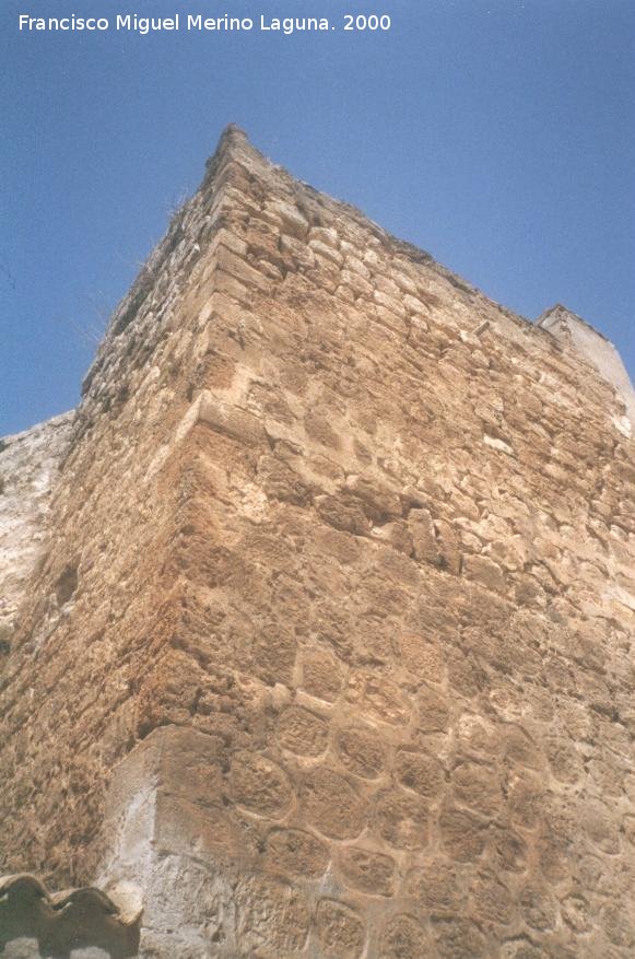 Castillo de las Peuelas - Castillo de las Peuelas. Torren rectangular con saeteras