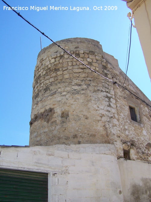 Castillo de las Peuelas - Castillo de las Peuelas. Torren circular