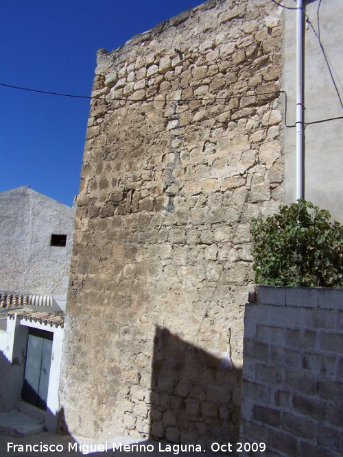 Castillo de las Peuelas - Castillo de las Peuelas. Torren rectangular