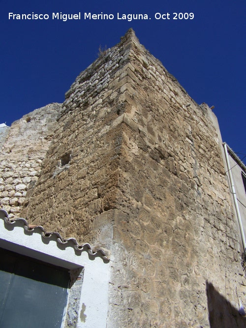 Castillo de las Peuelas - Castillo de las Peuelas. Torren rectangular