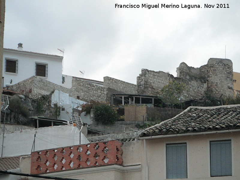 Castillo de las Peuelas - Castillo de las Peuelas. Muralla