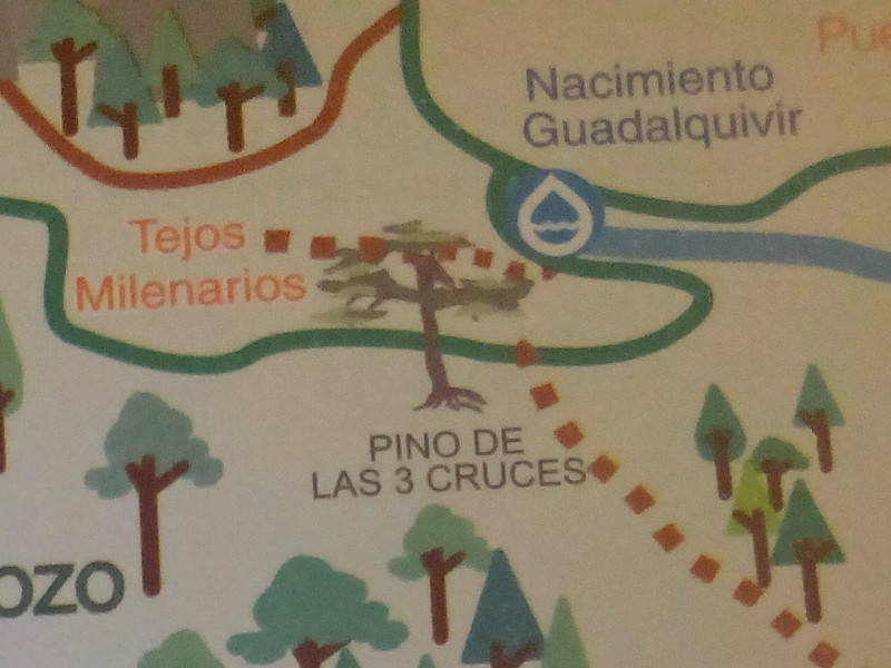 Pino de las Cruces - Pino de las Cruces. Mapa