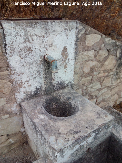 Fuente del Berrio - Fuente del Berrio. Cao y apoyacntaros