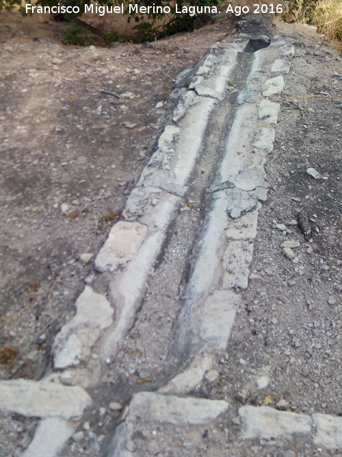 Fuente del Berrio - Fuente del Berrio. Acequia de desage