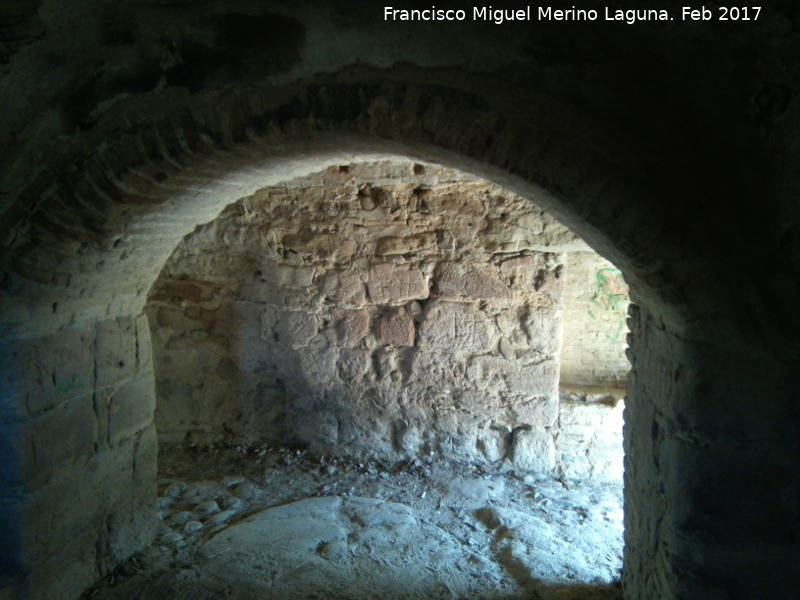 Molino de las Acenas - Molino de las Acenas. Salida de la sala de molienda