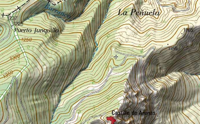 Cortijo de la Peuela - Cortijo de la Peuela. Mapa