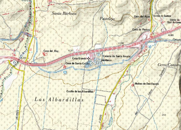 Casa Grande - Casa Grande. Mapa