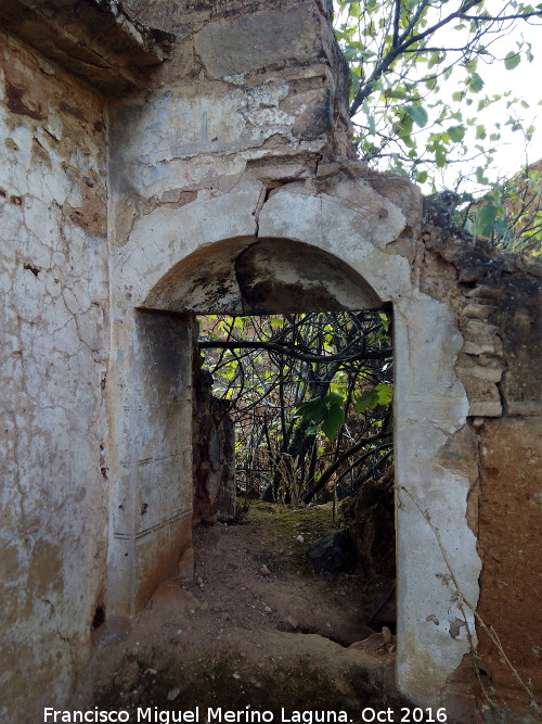 Casera de Santa Amalia - Casera de Santa Amalia. Puerta