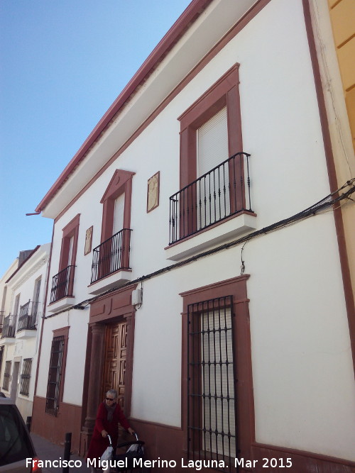 Casa de la Calle Blas Infante n 55 - Casa de la Calle Blas Infante n 55. Fachada