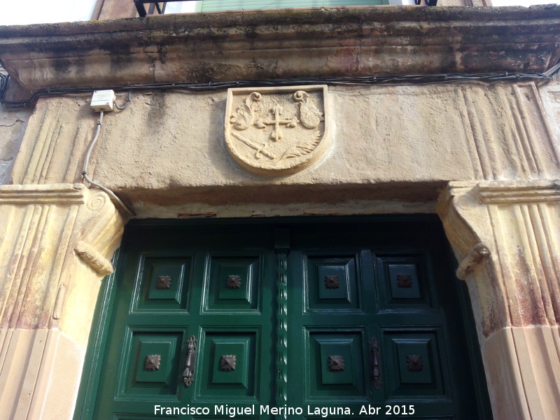 Casa de la Carrillera - Casa de la Carrillera. Escudo de la inquisicin