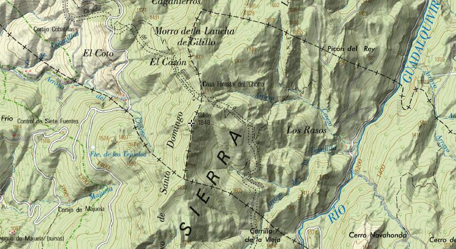 Gilillo - Gilillo. Mapa
