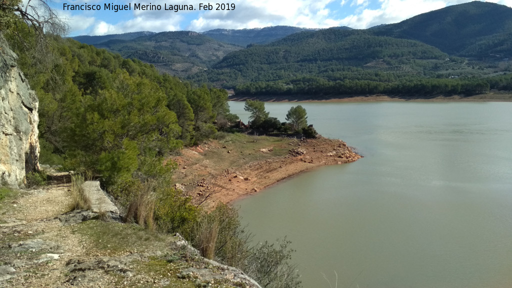 Cortijo del Chorren - Cortijo del Chorren. Desde el tranco