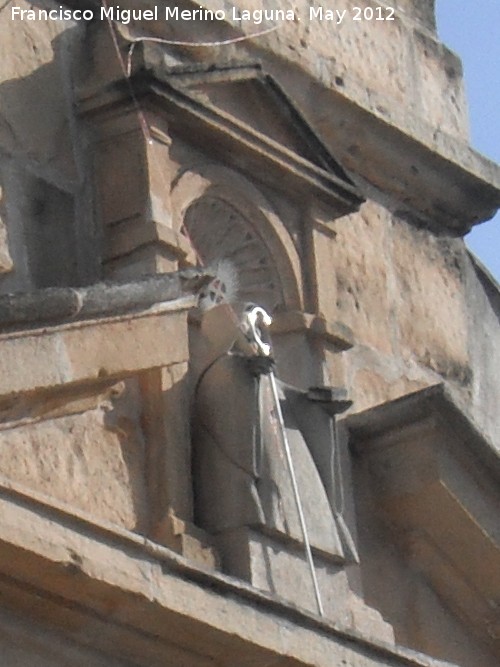 Iglesia de San Benito - Iglesia de San Benito. Hornacina