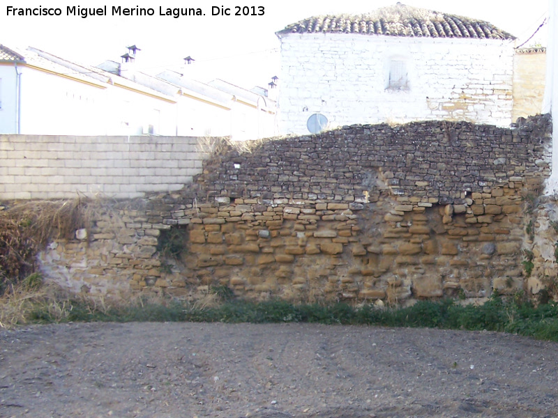 Iglesia de San Benito - Iglesia de San Benito. Antiguos muros del patio