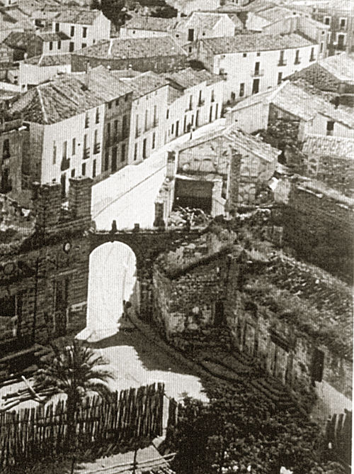 Arco de la Villa - Arco de la Villa. Foto antigua