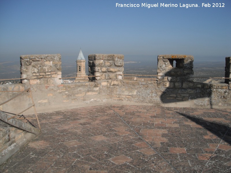 Castillo de Porcuna - Castillo de Porcuna. Azotea