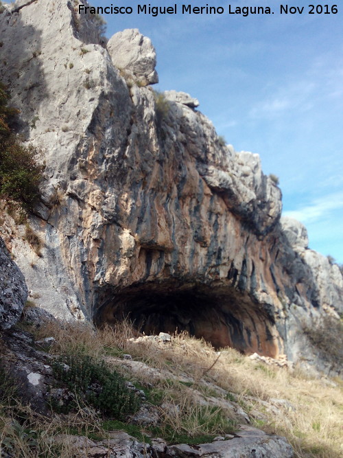 Pinturas rupestres de las Cuevas del Curro Abrigo II - Pinturas rupestres de las Cuevas del Curro Abrigo II. Cueva