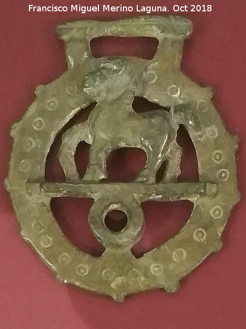 Iglesias Viejas - Iglesias Viejas. Cama de freno de caballo. Siglo IV. Museo arqueolgico de Jan